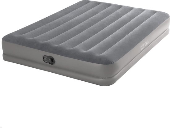 Prestige Mid-Rise Luchtbed met USB Pomp - 2-Persoons - 152cm x 203cm x 30cm van Merkloos