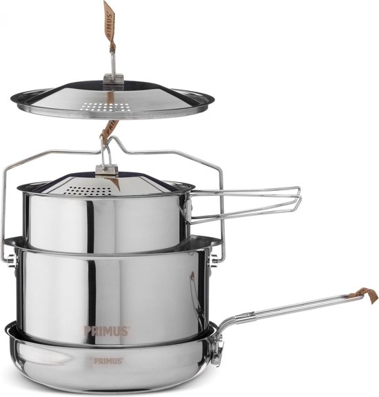 Primus CampFire Campingservies en keukenuitrusting Stainless Steel Large zilver van Primus