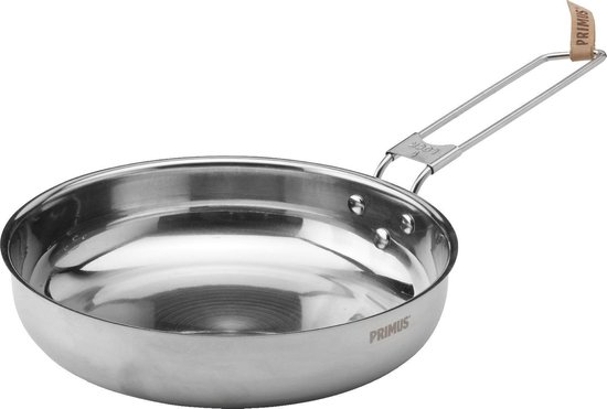 Primus CampFire Frying Pan 21 cm - voor kampvuur en kooktoestel - RVS