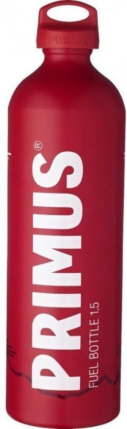 Primus Fuel Bottle - 1500 ml - rood - voor benzine/paraffine branders van Merkloos
