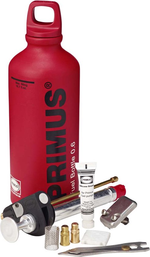 Primus Gravity MultiFuel campingkooktoestel accessoire grijs/rood