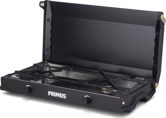 Primus Kinjia Gaskoker - tweepits kooktoestel - 2 x 3000 Watt - 4000 g van Merkloos