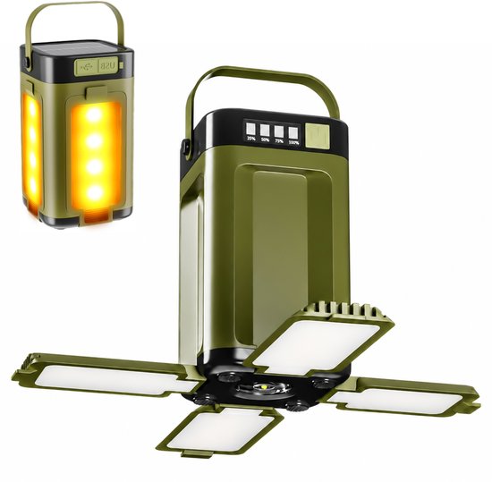 Pro Camping Lamp - Baterij - Survivalkit - Noodpaket - kamperen - lamp zonne energie