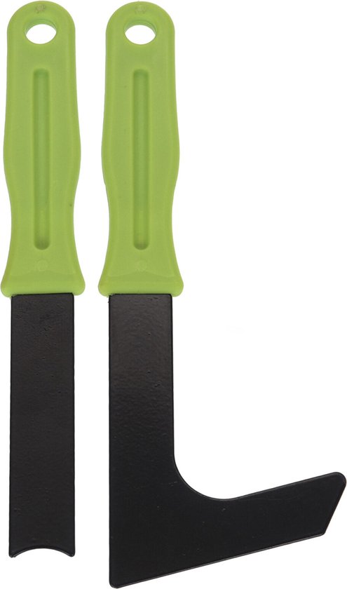 Pro Garden Onkruid/ voegen krabbers - 2 maten - carbonstaal - onkruidkrabber van Pro Garden