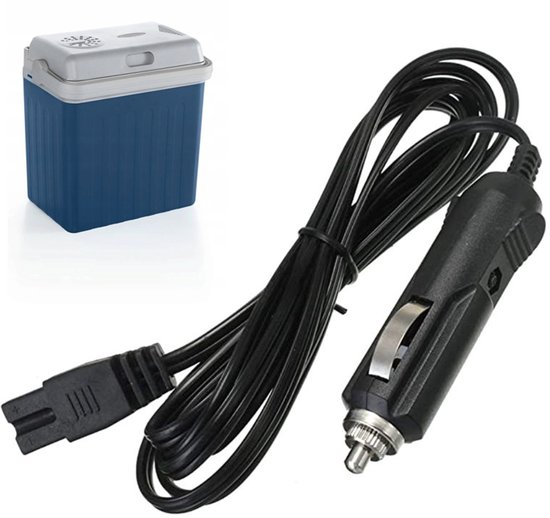 Produx Koelboxkabel 12V voedingskabel koelbox - 2 meter van Merkloos