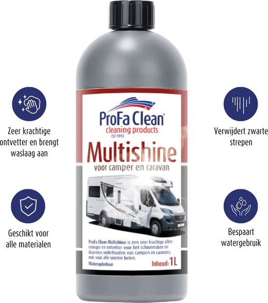 ProFa Clean - Multishine (1L) - Campers & Caravans Shampoo van Pro