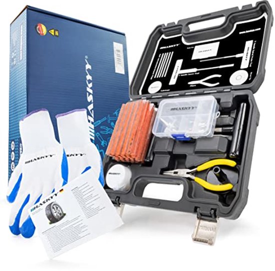 Professionele 60-delige Bandenreparatieset voor Auto, Vrachtwagen, Motorfiets en ATV van Merkloos