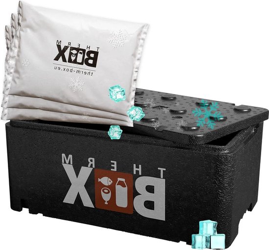 Professionele piepschuimbox - koelelement - koelbox transportbox - thermohouder - herbruikbaar Cool Box Stand van Pro