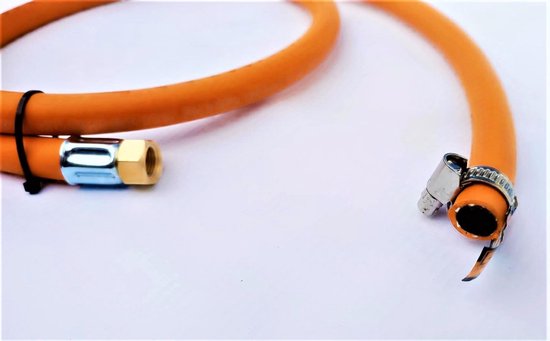 Propaan Butaan Gasslang 3 Meter met Snelkoppeling voor Branders en Gasverbruik van Merkloos