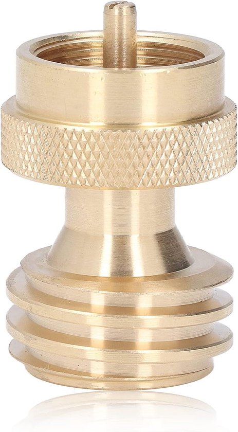 Propaan Tank Adapter, Kleine Messing Navulklep Gas Tank Converter Universele Mini Propaan Vul Adapter Fles Voor Camping, BBQ