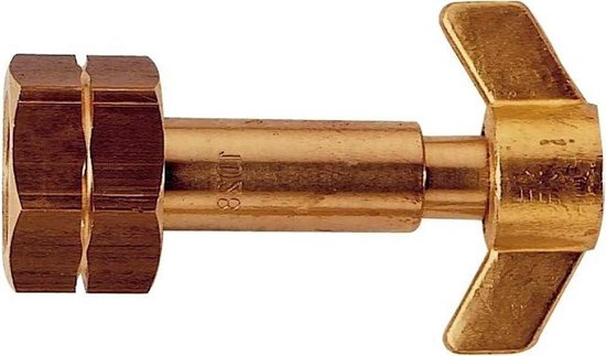 Propaan Vulstuk - Fles adapter - Fles vullen - Voor 5-11kg flessen - 152 Gram - Zilver