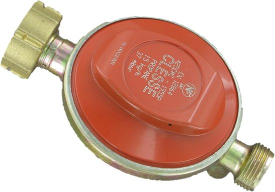 Propaangasregelaar met Schroefdraad - 37 mbar - 1,5 kg/u