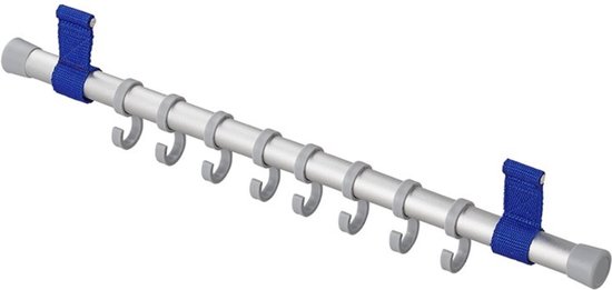 ProPlus Aluminium tentkapstok - 45,7 cm - Inclusief 8 haken - Voor voortent en camper van ProPlus