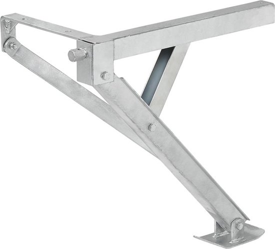 ProPlus Caravanhoeksteun - Kantelbare voet - Compact - 600 kg draagvermogen - Linksvoor en rechtsachter van ProPlus