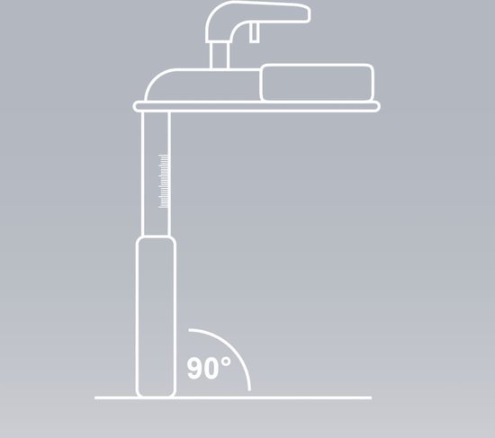 ProPlus Disselweger met voet - Aluminium - Meet kogeldruk 50-100 kg - Grijs van ProPlus