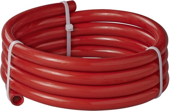 ProPlus Drinkwaterslang - 2,5 meter - Rood - Ø 15 mm extern - Ø 10 mm intern - Temperatuurbestendig van ProPlus