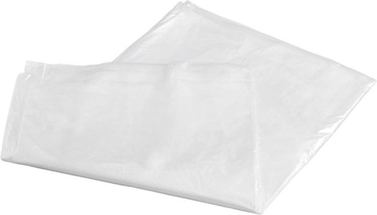 ProPlus Grondzeil zonder weekmakers - 2.50 x 5.00 meter - LDPE - Dikte 0.03 mm - Transparant