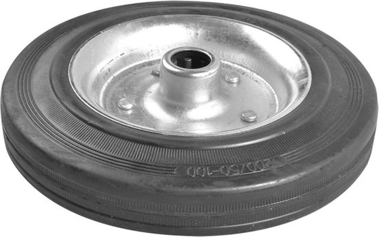 ProPlus Neuswielband - Metalen velg - Massief rubber - Ø 200 x 50 mm - 150 kg capaciteit van ProPlus