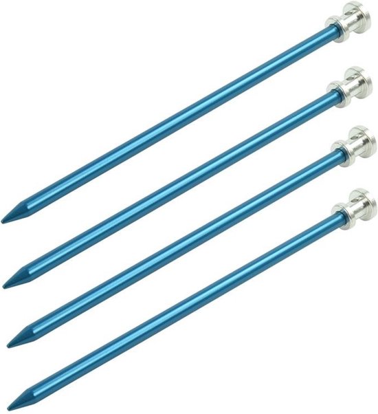 ProPlus Rotspennen met platte kop - Aluminium - 20 cm - Set van 4 van ProPlus