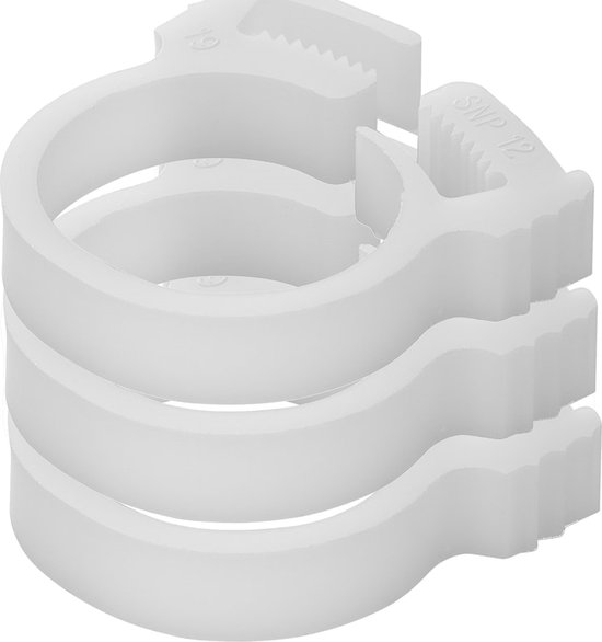 ProPlus Slangklem Snapper- Ø 17 t/m 19 mm - Wit - 3 stuks van ProPlus