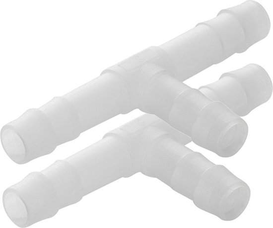 ProPlus Slangtule T-Stuk - Ø 8 mm - Temperatuurbestendig - 2 stuks van ProPlus