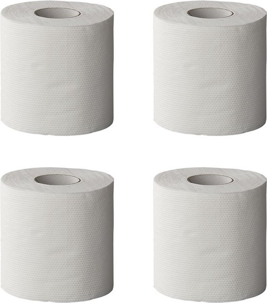 ProPlus Snel oplosbaar camping toiletpapier - 2-laags - 4 rollen - voorkomt verstoppingen van ProPlus