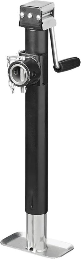 ProPlus Steunpoot Heavy Duty - Parkeersteun - Uitdraaisteun - Opklapbaar - Verschillende Voertuigen - Inclusief Veiligheidspin en Bevestigingsdeel - Ø 57 mm Buisdiameter - Verstelbare Hoogte 57-95 cm - Draagvermogen 1000 kg van ProPlus