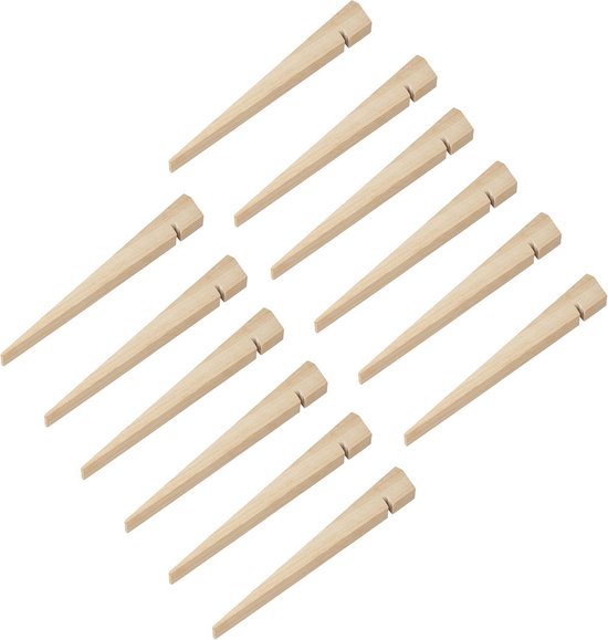 ProPlus Tentharing - 12x - hout - 30 cm - tentpennen/zandharing van ProPlus
