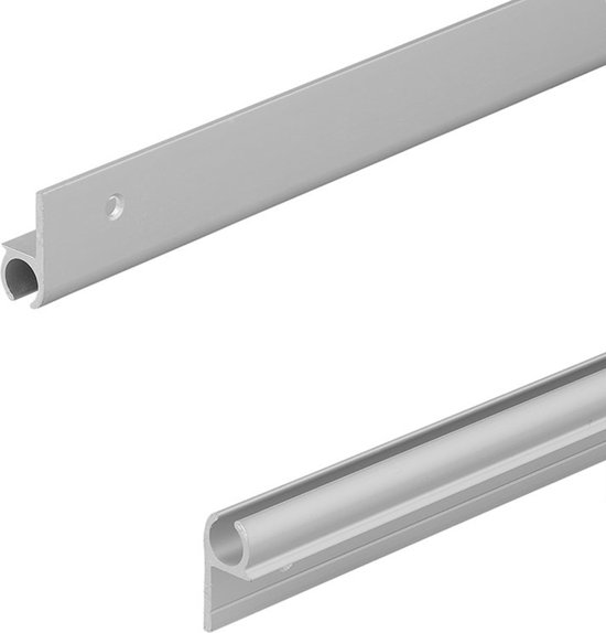 ProPlus Tentrail - Aluminium - 180° Hoek - Inclusief Schroeven - 100 cm van ProPlus