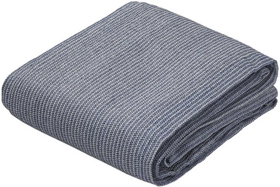 ProPlus Tenttapijt - 250 x 550cm - Tenttapijt Caravan - Gronddoek Tent - Voortenttapijt - Kampeertapijt - Water - en Vuil Doorlatend - Sterk materiaal - UV-gestabiliseerd - Blauw/wit van ProPlus