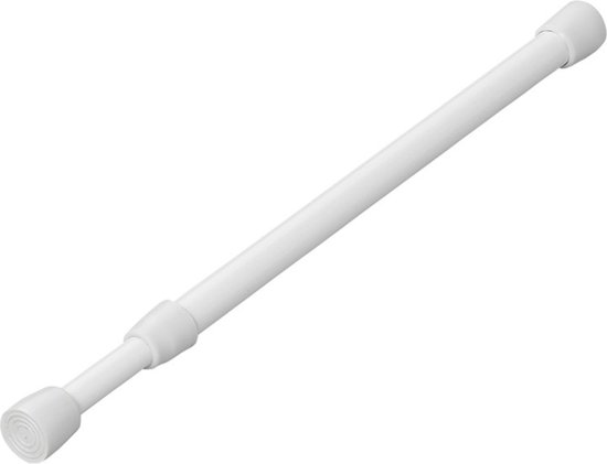 ProPlus Uitschuifbare vastzetstang - Enkel - 25,5 tot 43 cm - Wit van ProPlus
