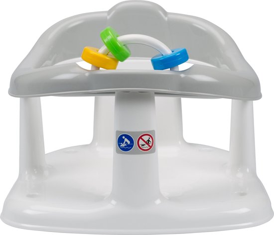 Puck Badring Panda Wit / Grijs van Jollein