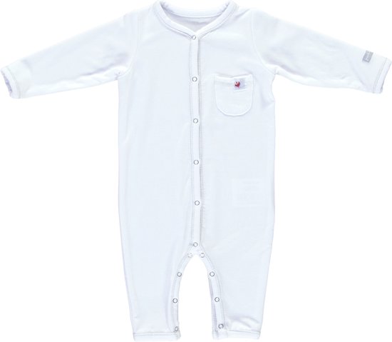 Puckababy baby pyjama Sleepwear - 18-24m - Tencel White van Puckababy