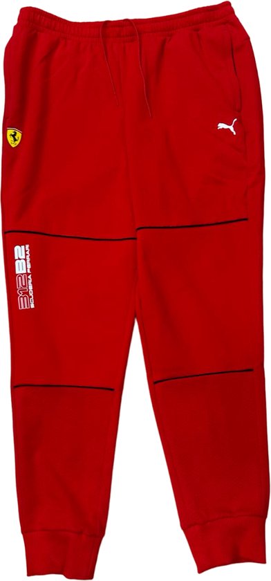 Puma - Ferrari broek - Broek/Joggers - Rood - Mannen - Maat XL van PUMA.