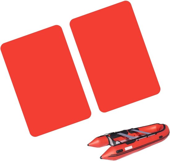 PVC Reparatie Set voor Opblaasbare Boten, Kajaks en Vlotten - Waterdichte Pleisters Assortiment van Merkloos