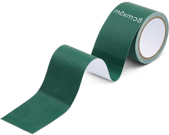 PVC Zeilband - Reparatietape Dekzeil - Snel Repareren - Hoge Kleefkracht - 8 cm x 5 m - Groen van Merkloos