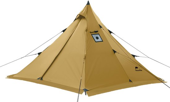 Pyramid Tent voor 2-4 Personen met Verwarmingsoptie