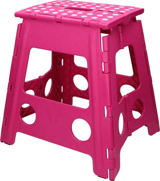 QHP - Opstapkruk - Step-Up - Fuchsia - 39cm van QHP