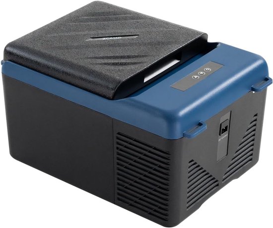 QORA® Compressor Koelbox - Koelbox - ElektriQORAe Koelbox - Zwart - 50cm x 38cm x 31cm