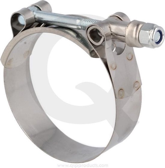 QSP RVS slangklem T-bout 102 - 110 mm (1stuk) van QS