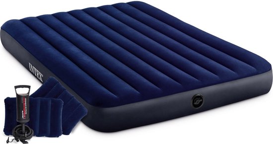QUEEN DURA-BEAM CLASSIC DOWNY AIRBED W/ HAND PUMP van Queen