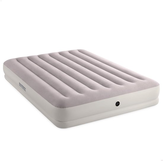 Queen Dura-Beam Prestige Luchtbed met USB, Laag Profiel, 1.52m x 2.03m x 30cm van Intex