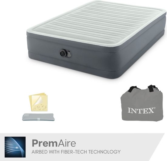 QUEEN PREMAIRE I ELEVATED AIRBED W/ FIBER-TECH BIP van Queen