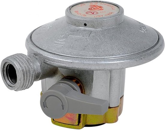 Quick-On Propaan Gasregelaar 37 mbar 1,5 kg/u NF-Gecertificeerd