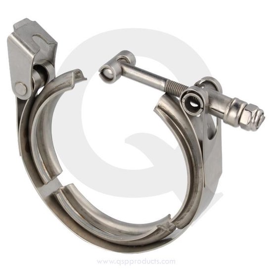 Quick-release V-band klem 3,0 (76 mm) van Clampco