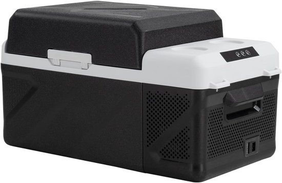 QUOVO® Compressor Koelbox - Koelbox - Elektrische Koelbox - Zwart - 60cm x 32cm x 33cm
