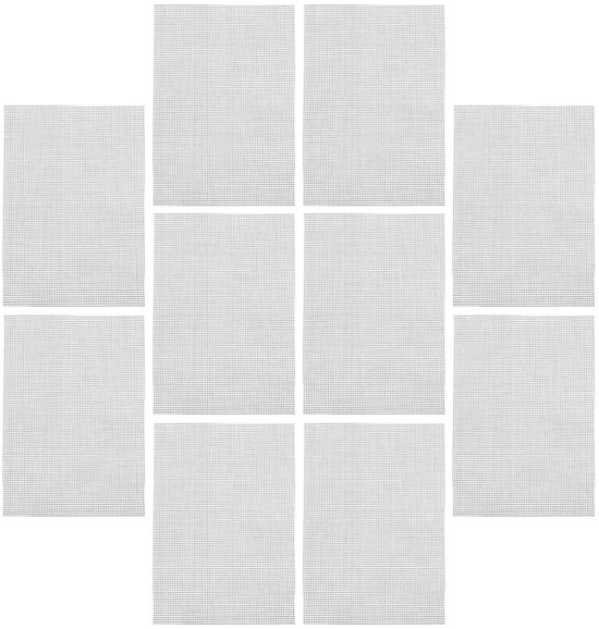 Raamscherm Reparatieset - Horren Plakker - Gaten Dichten - Zelfklevend - 18x13cm - Grijs