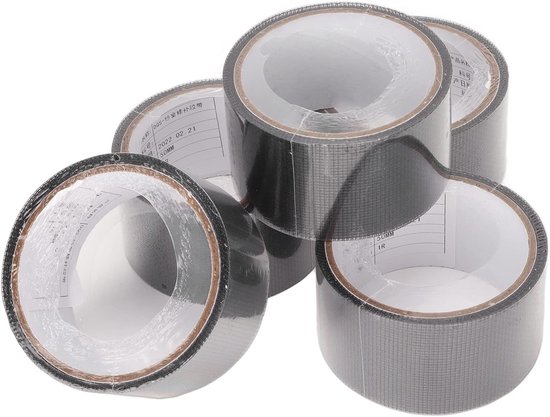 Raamscherm Reparatieset - Insectengaasband - Gaten Dichten - Zelfklevend Sterk - 5 Rollen 2.8m van Merkloos