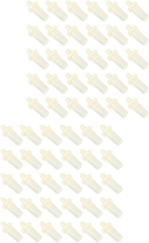 Raamsluiting Pinnen - Reparatieset Raamluiken - Raamluiken Repareren - Universele Pasvorm - 100 stuks - Beige van Merkloos