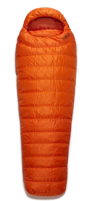 Rab Ascent 300 – Donzen Slaapzak – 650FP eendendons – Brede mummie – Lichtgewicht en compact van Rab